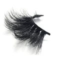 GOO GOO 3D Mink Eyelashes Fake Eyelashes 25mm Dramatic Long Siberian Mink Eyelashes Natural Layered Effect Hand Made Strips Eyelashes Reusable Make Up Real False Eyelashes 1 Pair