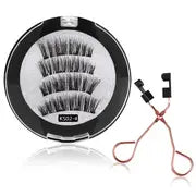 3D Mink False Eyelashes with Magnetic Tweezers - Reusable