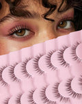 Soft C Curl Wispy Mink Lashes – 7 Pack
