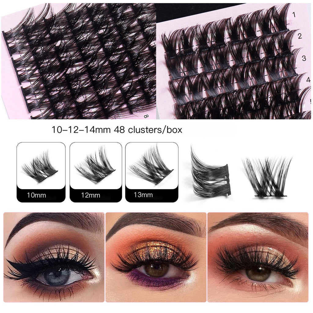 Natural Volume Cluster Lashes